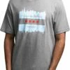TravisMathew Men's The Casey T-Shirt For Men Heather Grey -TravisMathew Sales Store unnamed file 101
