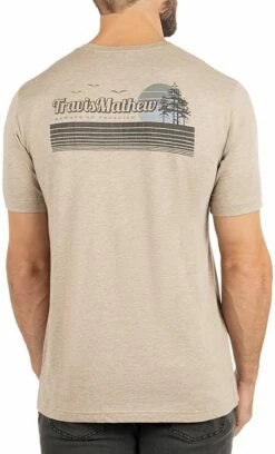 TravisMathew Men's Fish Not Found Golf T-Shirt For Men Heather Portabella -TravisMathew Sales Store unnamed file 1068