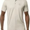 TravisMathew Men's Yeah Bay Bay Golf Polo For Men Heather Light Grey -TravisMathew Sales Store unnamed file 1083