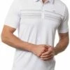TravisMathew Men's Just One More Golf Polo For Men White 2 TravisMathew Men's Just One More Golf Polo For Men White -TravisMathew Sales Store unnamed file 1087