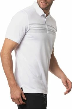 TravisMathew Men's Just One More Golf Polo For Men White -TravisMathew Sales Store unnamed file 1089