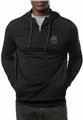TravisMathew Men's You're Bluffing 1/4 Zip Golf Hoodie For Men Black