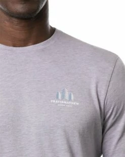 TravisMathew Men's Bird Watching Short Sleeve Golf Shirt For Men Heather Mulled Grape -TravisMathew Sales Store unnamed file 1115