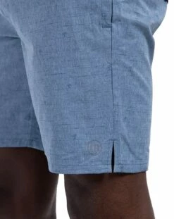 TravisMathew Men's Survivalist Golf Shorts For Men Heather Copen Blue -TravisMathew Sales Store unnamed file 148