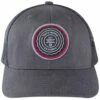 TravisMathew Men's The Patch Golf Hat For Men Heather Grey Pinstripe -TravisMathew Sales Store unnamed file 156