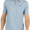TravisMathew Men's Soho Golf Polo For Men Faded Denim -TravisMathew Sales Store unnamed file 198
