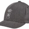TravisMathew Men's Ozarks Golf Hat For Men Heather Black