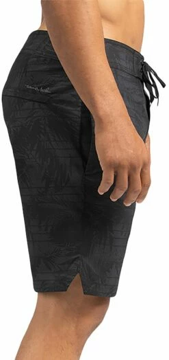 TravisMathew Men's Smuggler Boardshorts For Men Heather Black -TravisMathew Sales Store unnamed file 243