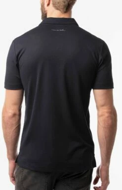 TravisMathew Men's Safe And Sound Polo For Men Black -TravisMathew Sales Store unnamed file 251