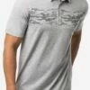 TravisMathew Men's Park It Polo For Men Heather Light Grey -TravisMathew Sales Store unnamed file 262
