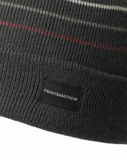 TravisMathew Men's Madlibs Golf Beanie For Men Blue Nights -TravisMathew Sales Store unnamed file 269
