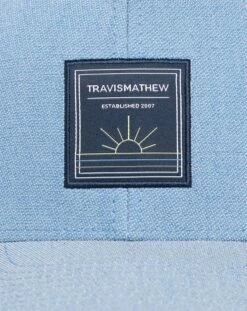 TravisMathew Men's Hancock Golf Hat For Men Heather Riviera -TravisMathew Sales Store unnamed file 292