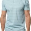 TravisMathew Men's Tahoe Golf Polo For Men Heather Delphinium -TravisMathew Sales Store unnamed file 297