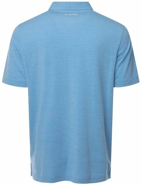 TravisMathew Men's The Heater Golf Polo For Men Heather Scooter 4 TravisMathew Men's The Heater Golf Polo For Men Heather Scooter - Image 2