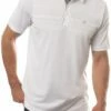TravisMathew Men's Crow Golf Polo For Men White -TravisMathew Sales Store unnamed file 344
