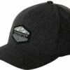TravisMathew Men's Sawing Logs Golf Hat For Men Heather Black -TravisMathew Sales Store unnamed file 387