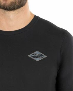 TravisMathew Men's Dropped Call Golf T-Shirt For Men Black -TravisMathew Sales Store unnamed file 402