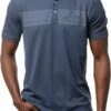 TravisMathew Men's Private Pool Golf Polo For Men Sargasso Sea -TravisMathew Sales Store unnamed file 422