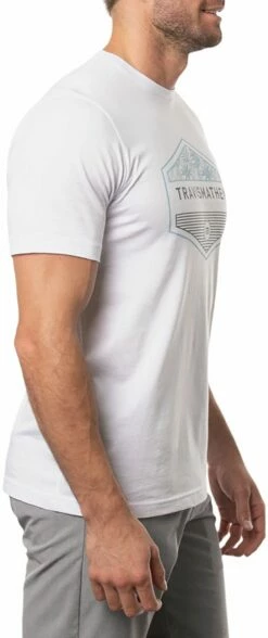TravisMathew Men's Grand Rapids Golf T-Shirt For Men White -TravisMathew Sales Store unnamed file 468