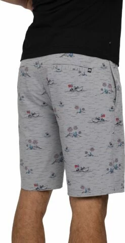 TravisMathew Men's Slush Fun Golf Shorts For Men Heather Sleet -TravisMathew Sales Store unnamed file 565