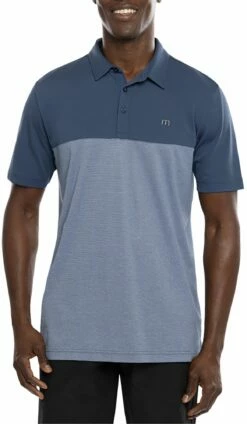 TravisMathew Men's Northern Pike Golf Polo For Men Insignia