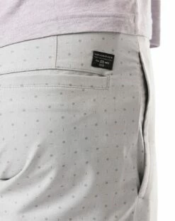 TravisMathew Men's Barnacle Hybrid Golf Shorts For Men Heather Sleet -TravisMathew Sales Store unnamed file 608