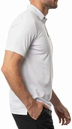 TravisMathew Men's It's A Rental Golf Polo For Men White -TravisMathew Sales Store unnamed file 670