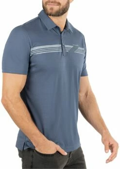 TravisMathew Men's Three Hills Golf Polo For Men Insignia Blue/vintag -TravisMathew Sales Store unnamed file 674