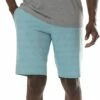 TravisMathew Men's Lake Powell Golf Shorts For Men Heather Delphinium