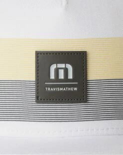 TravisMathew Men's Party Pavilion Golf Hat For Men White -TravisMathew Sales Store unnamed file 742