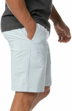 TravisMathew Men's Take Off Golf Shorts For Men Heather Light Blue 8 TravisMathew Men's Take Off Golf Shorts For Men Heather Light Blue -TravisMathew Sales Store unnamed file 766