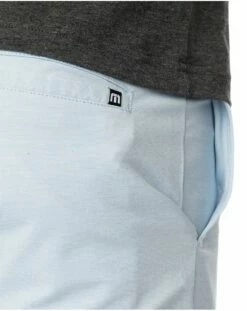 TravisMathew Men's Take Off Golf Shorts For Men Heather Light Blue 9 TravisMathew Men's Take Off Golf Shorts For Men Heather Light Blue -TravisMathew Sales Store unnamed file 767