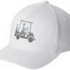 TravisMathew Men's Party Barge Golf Hat For Men White -TravisMathew Sales Store unnamed file 784