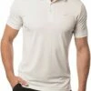 TravisMathew Men's Turned Around Golf Polo For Men Gardenia -TravisMathew Sales Store unnamed file 788