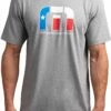 TravisMathew Men's Lone Star Golf T-Shirt For Men Heather Grey