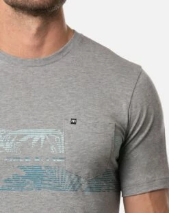 TravisMathew Men's Secluded Spot Golf T-Shirt For Men Heather Grey -TravisMathew Sales Store unnamed file 810