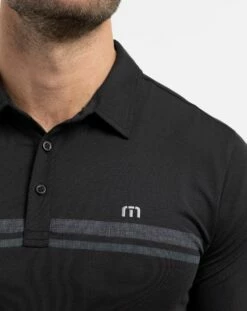 TravisMathew Men's Pride And Joy Golf Polo For Men Black 9 TravisMathew Men's Pride And Joy Golf Polo For Men Black -TravisMathew Sales Store unnamed file 814