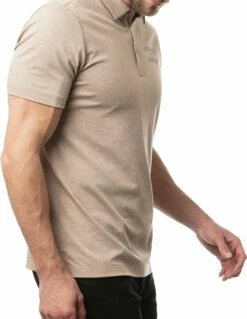 TravisMathew Men's Connect The Dots Golf Polo For Men Heather Portabella -TravisMathew Sales Store unnamed file 839