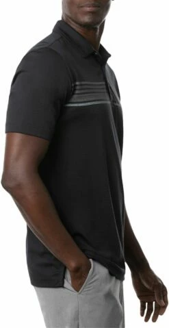 TravisMathew Men's River Basin Golf Polo For Men Black -TravisMathew Sales Store unnamed file 85