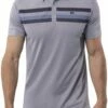 TravisMathew Men's Private Dock Golf Polo For Men Heather Medium Grey -TravisMathew Sales Store unnamed file 915